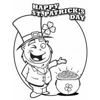 St Patrick's Day coloring pages