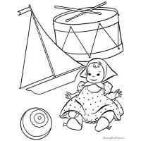 Christmas tree coloring pages