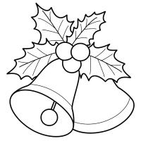 Christmas bells coloring pages